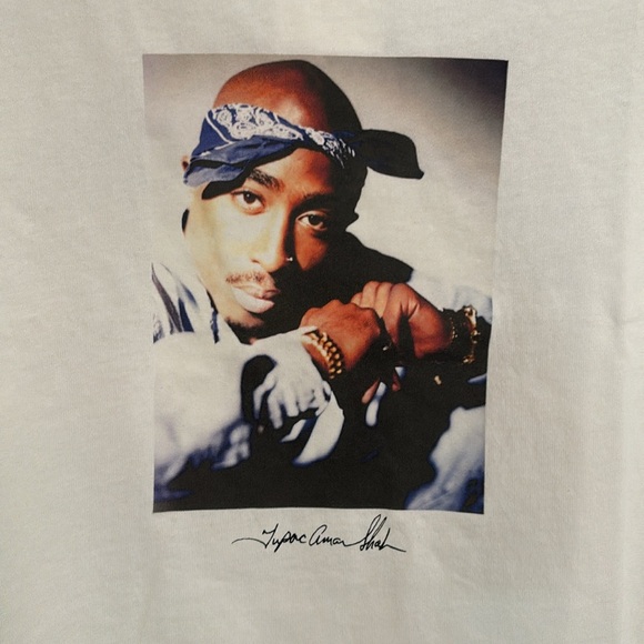 Tupac Other - NWT Tupac Shakur loose fit 100% cotton tee xxl
